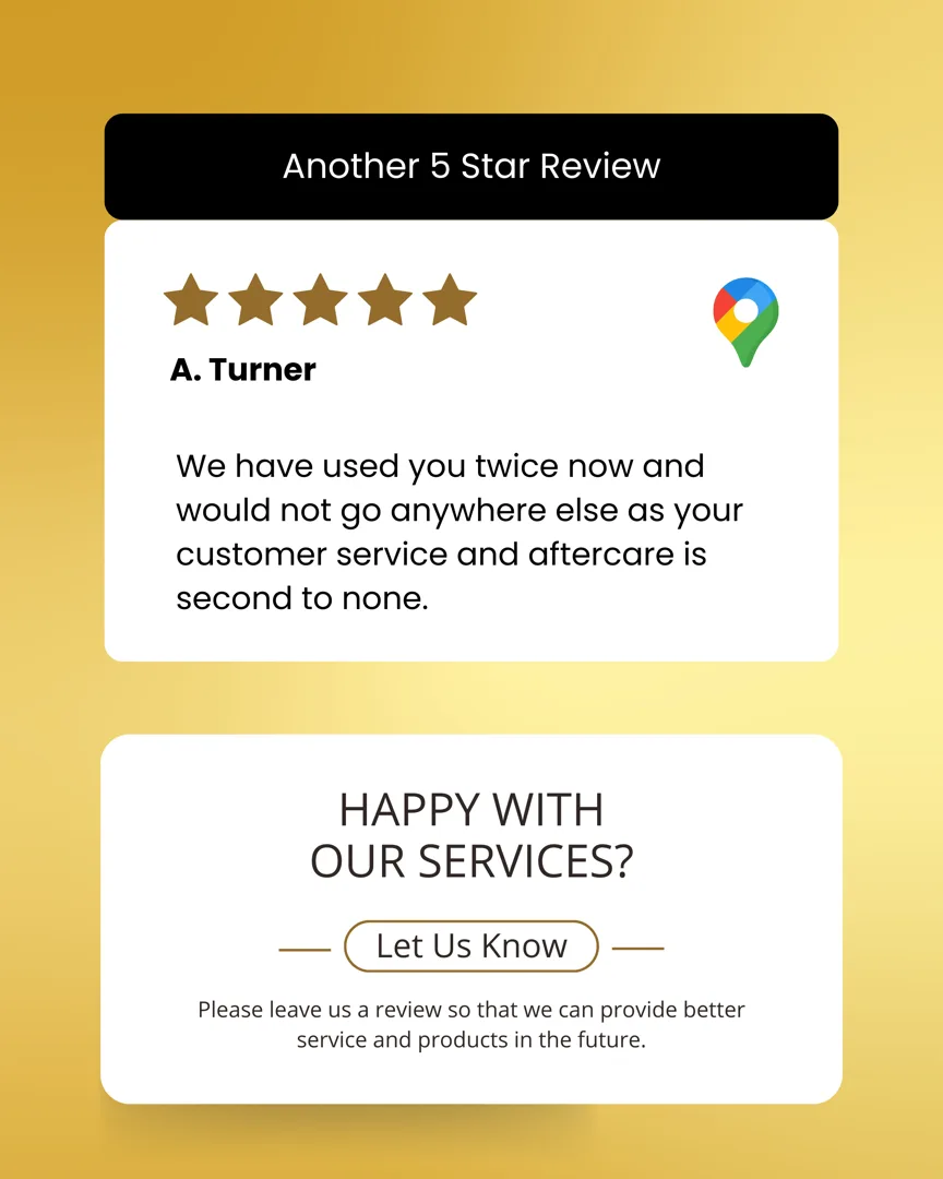 Gold Seal testimonial post
