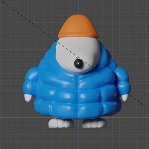 Blender 3D model screenshot